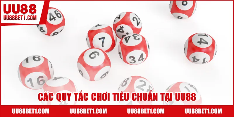 Các quy tắc chơi tiêu chuẩn tại UU88